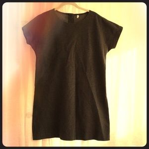 Gray cotton dress, size M